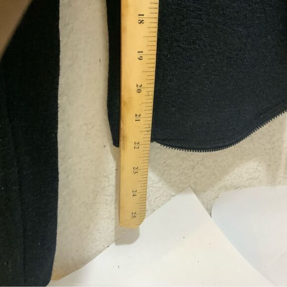 Nic + Zoe Sweater Blazer decorative zip fully lined L - Picture 3 of 8